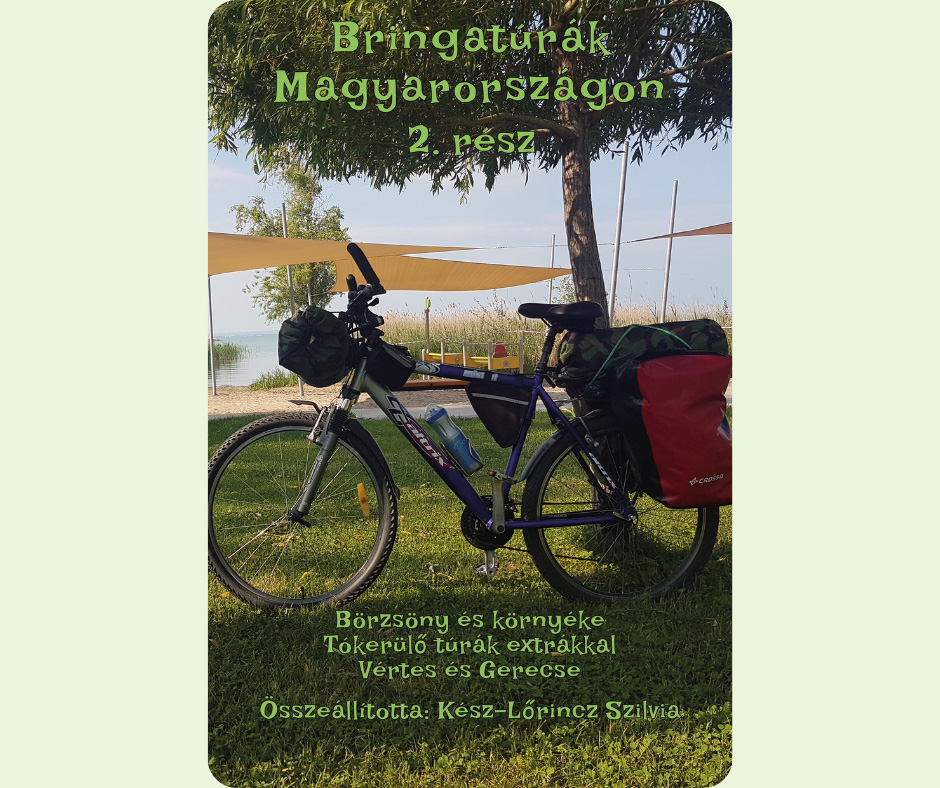 Bringatúrák Magyarországon 2 kötet - a borító, termékkép